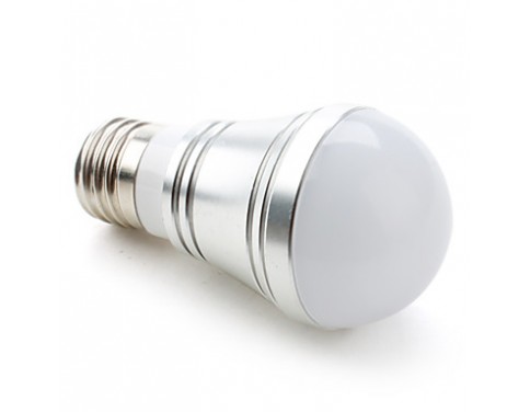 E26/E27 3 W 3 High Power LED 270 LM Natural White A50 Globe Bulbs DC 12 V
